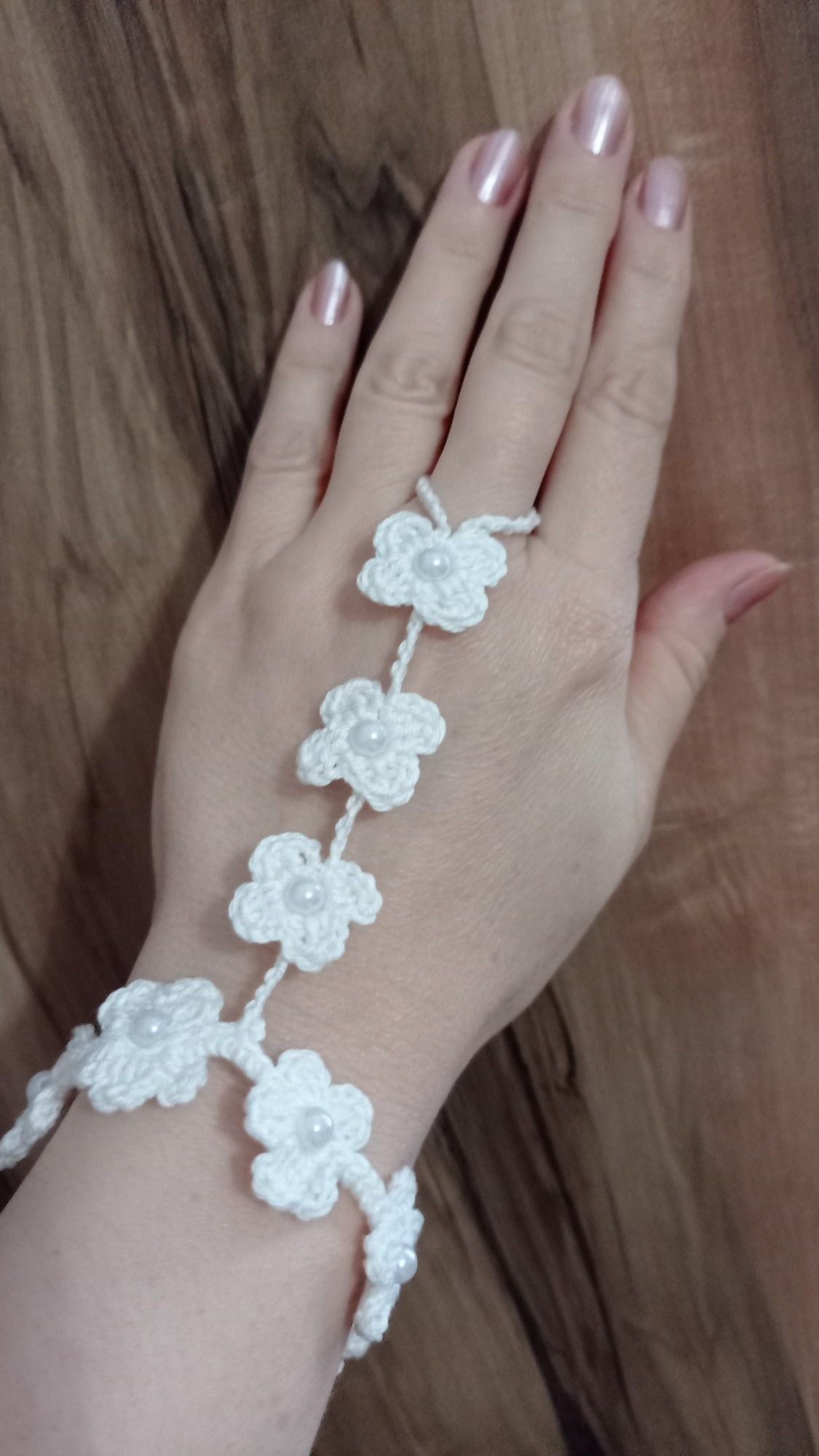 Crochet- Hand Accessory